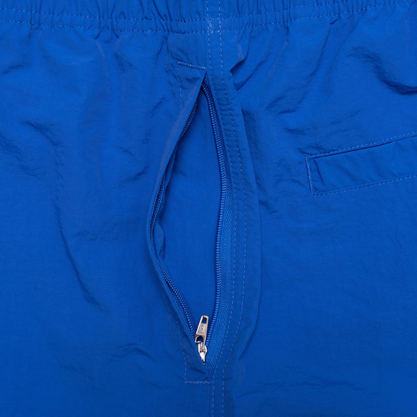 Taslan Nylon Desk Work Shorts - Blue