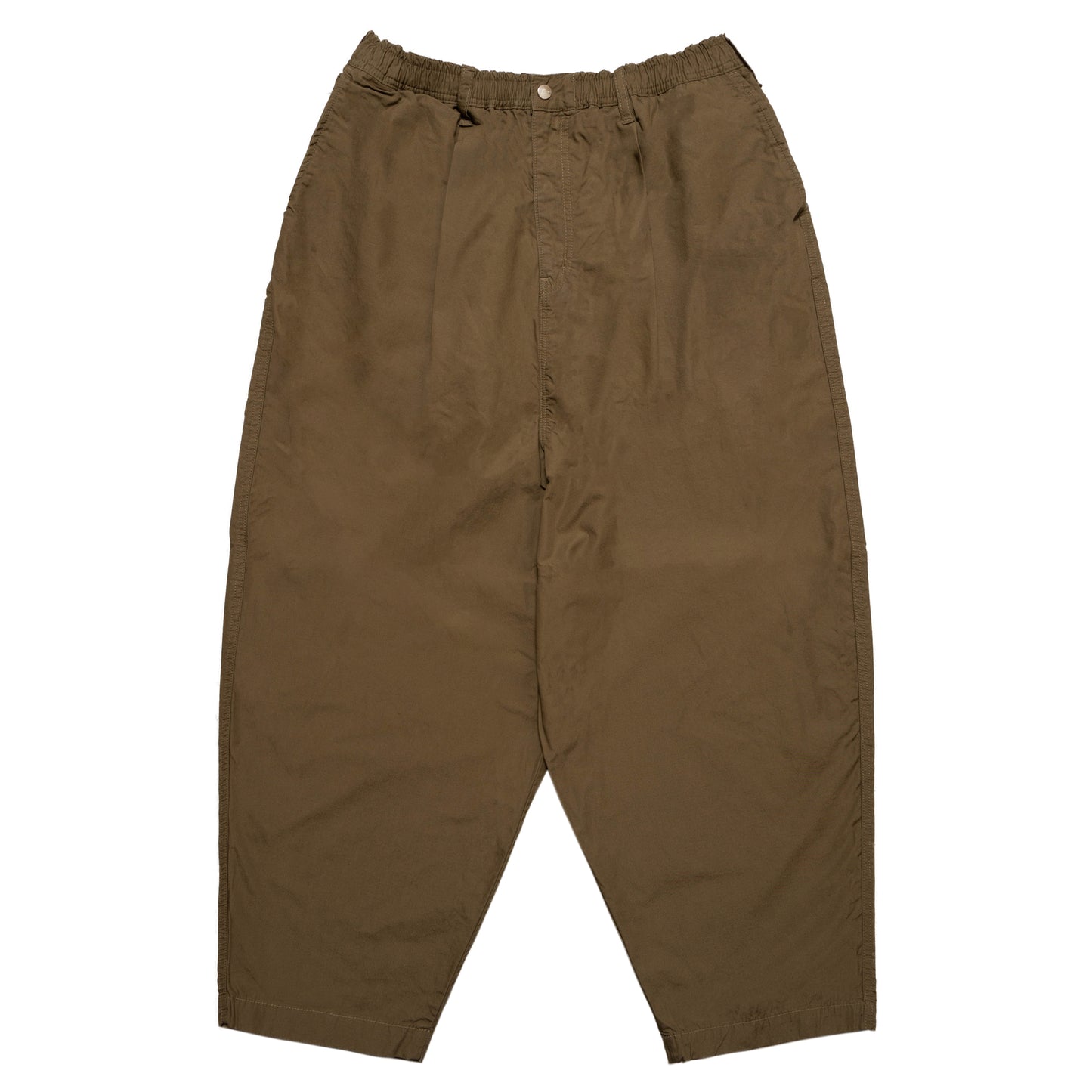 Blue Label Super Loose Light Cotton Easy Pants - Brown