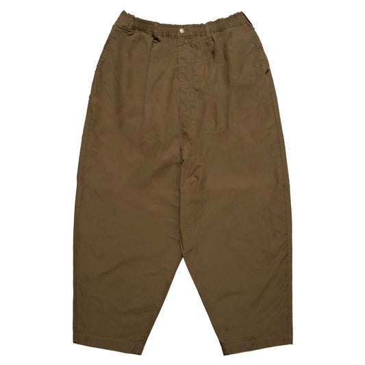 Blue Label Super Loose Light Cotton Easy Pants - Brown