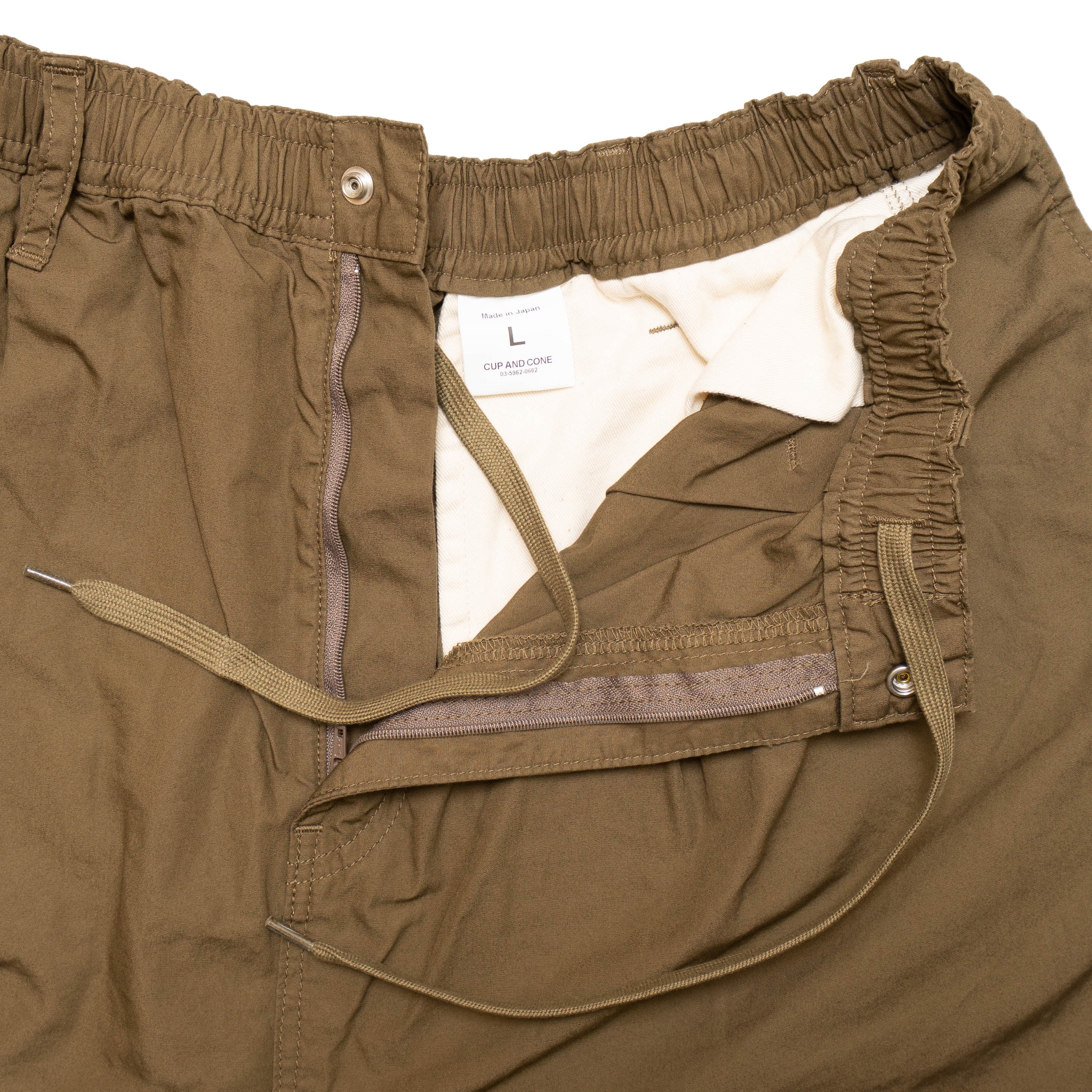 SALE 30% OFF] Super Loose Light Cotton Easy Shorts - Brown – CUP