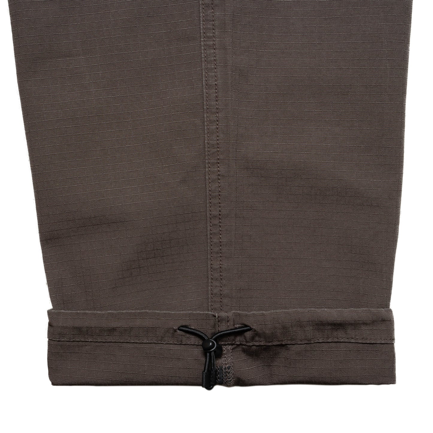 Cotton Ripstop Desk Work Pants - Charcoal Brown