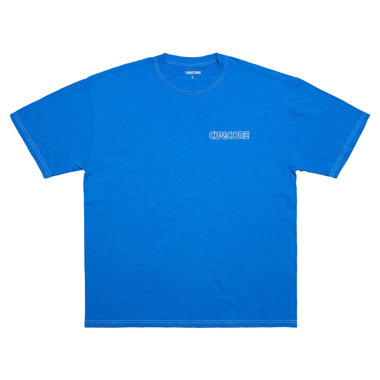 Outline Tee - Blue