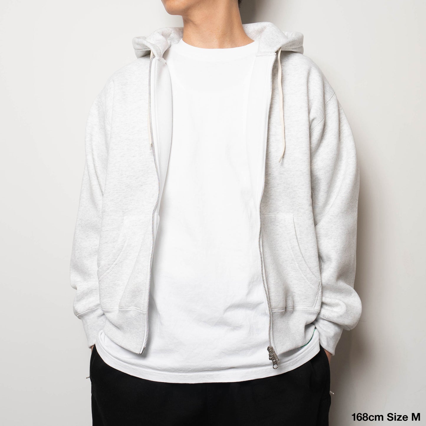Bonded Fleece Zip Up Hoodie