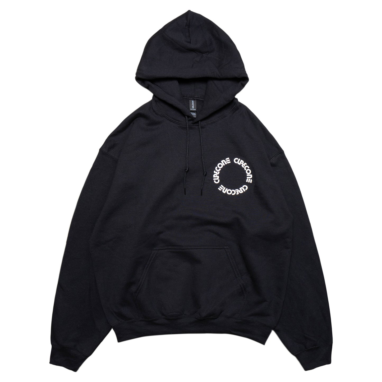 Circle Logo Hoodie - Black