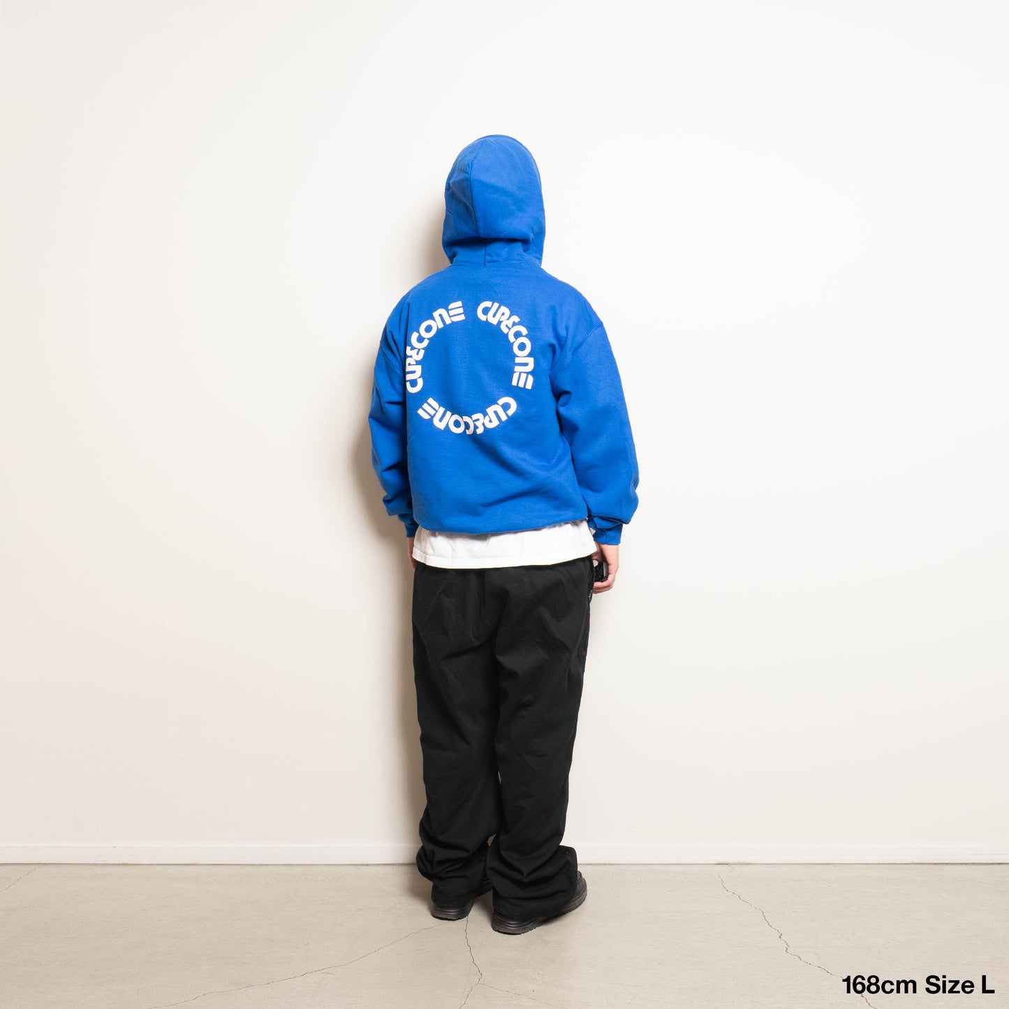 Circle Logo Hoodie - Blue