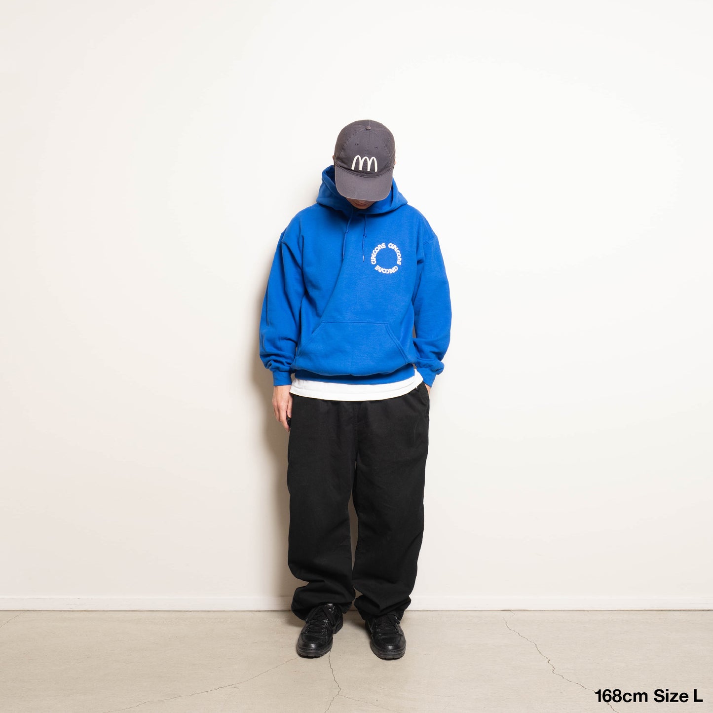 Circle Logo Hoodie - Blue