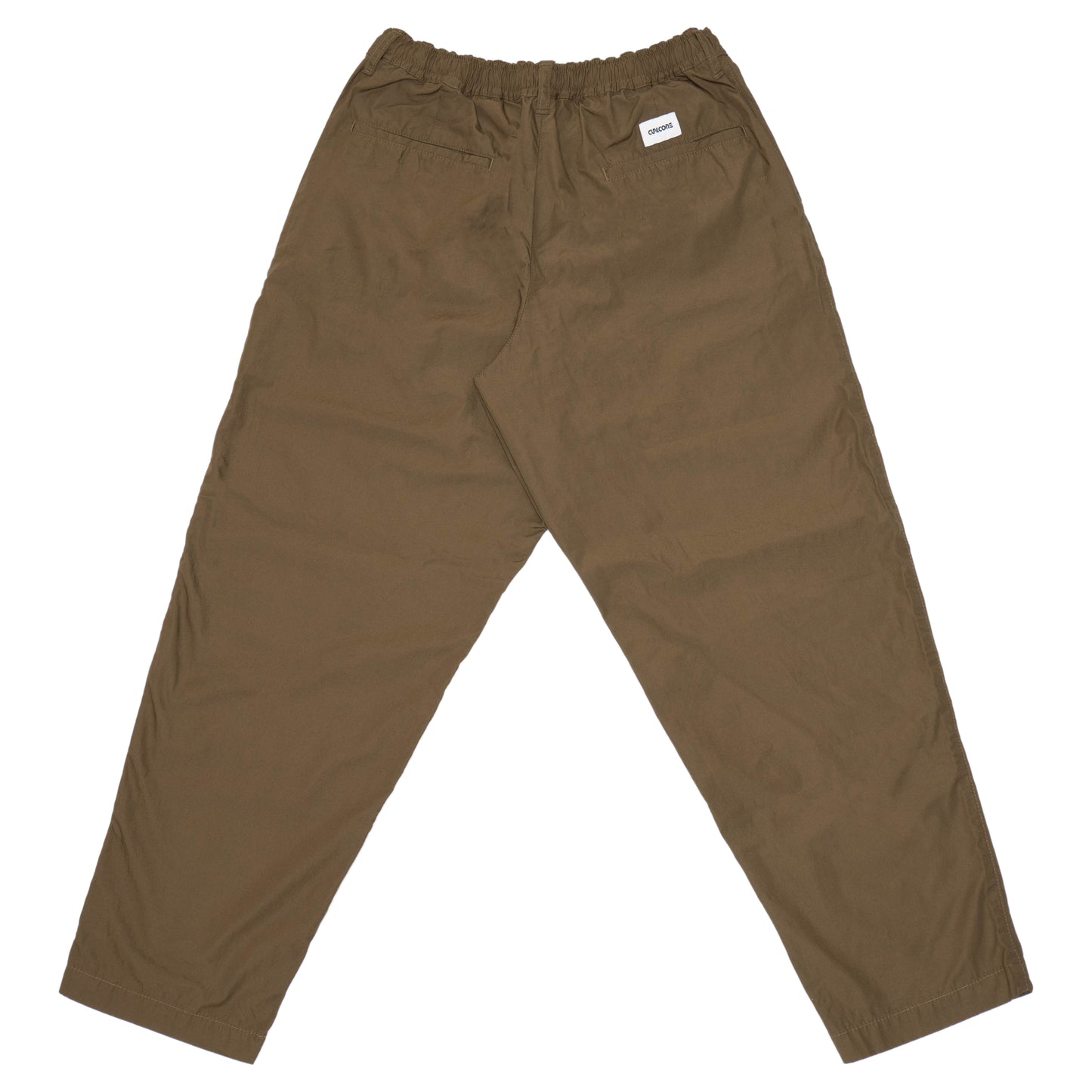 Light Cotton Easy Pants - Brown