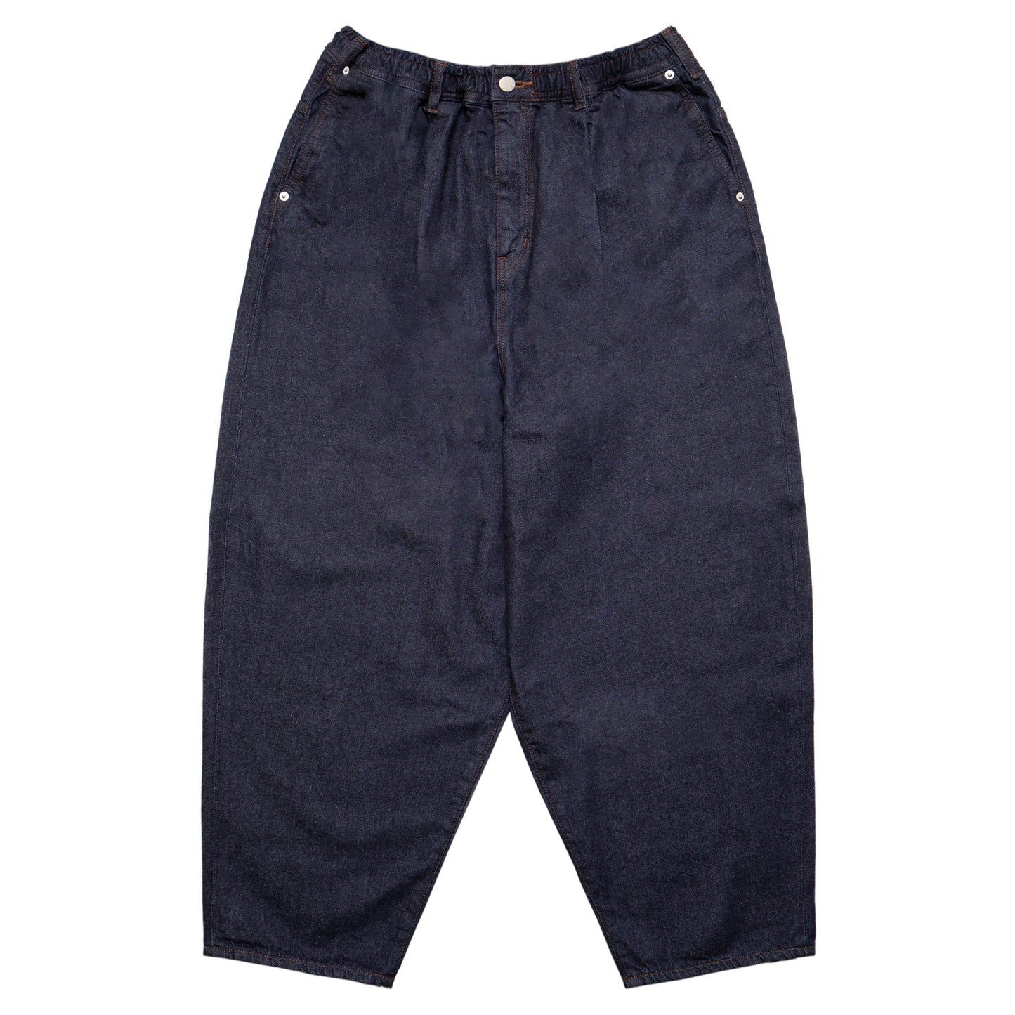 Blue Label Super Loose Denim Easy Pants - Indigo