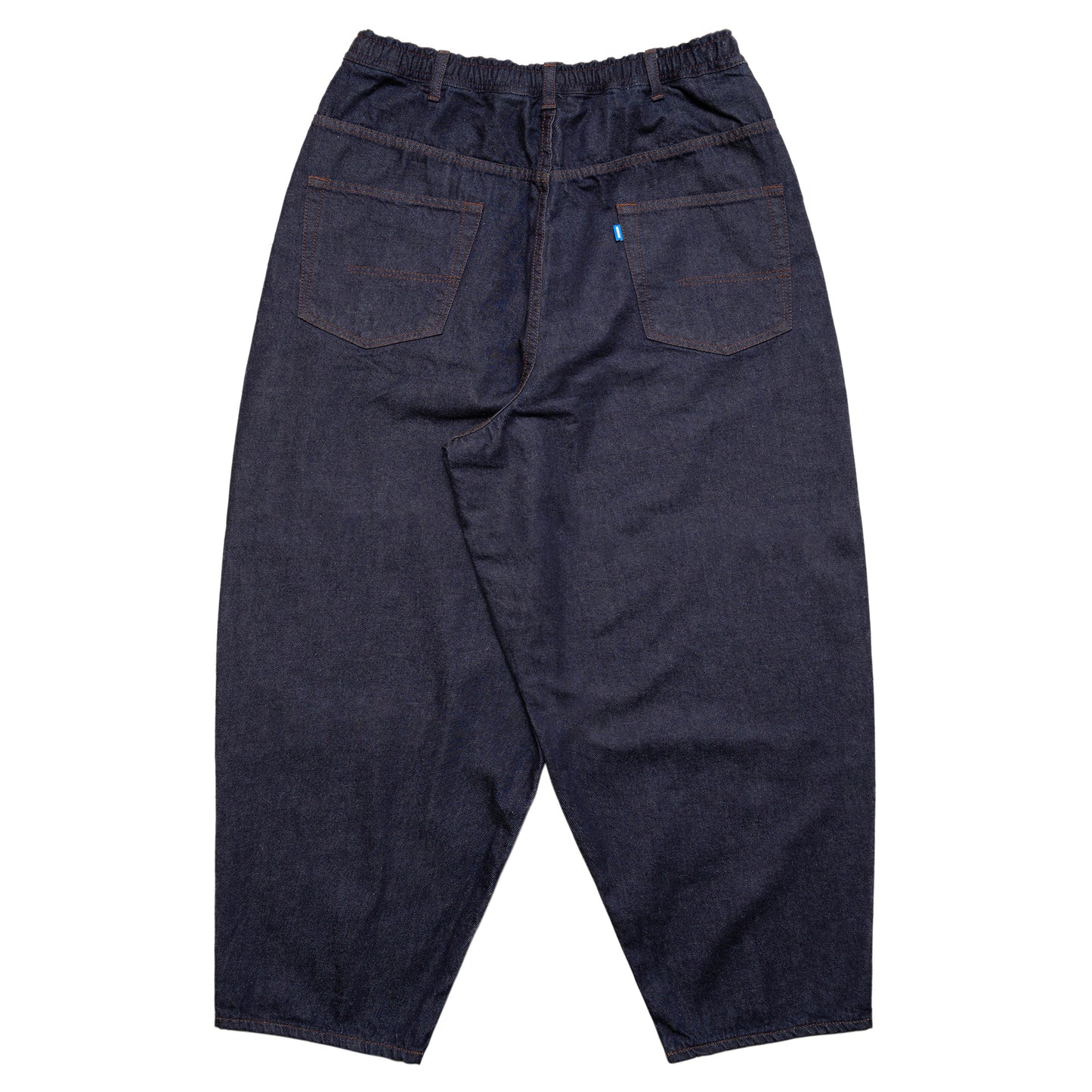 Blue Label Super Loose Denim Easy Pants - Indigo
