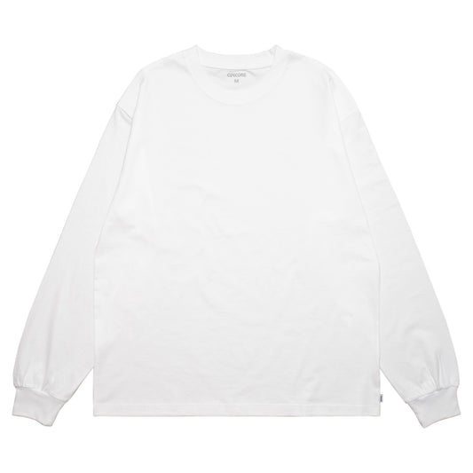 Blank Long Sleeve Tee - White