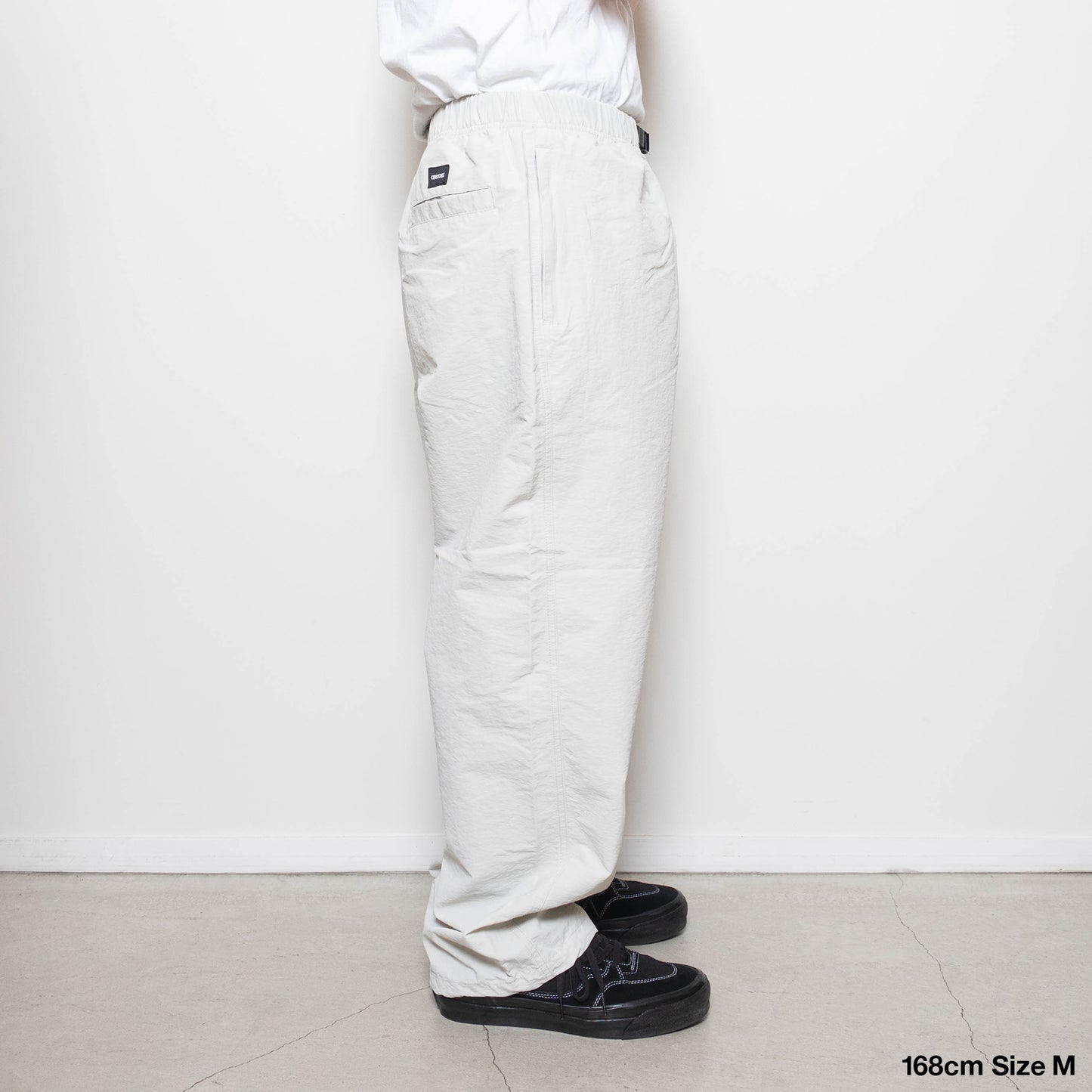Taslan Nylon Desk Work Pants - Ivory