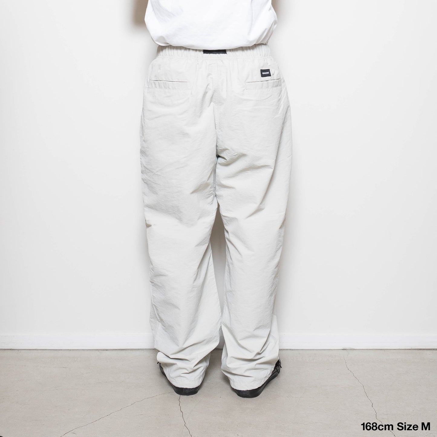 Taslan Nylon Desk Work Pants - Ivory