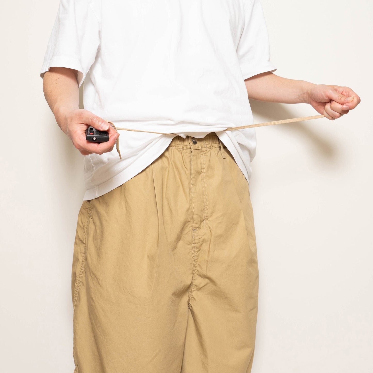 Blue Label Super Loose Light Cotton Easy Pants - Brown