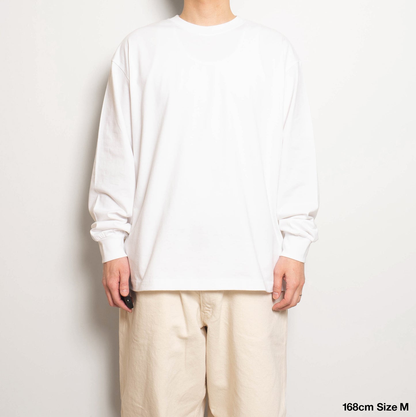 Blank Long Sleeve Tee - White