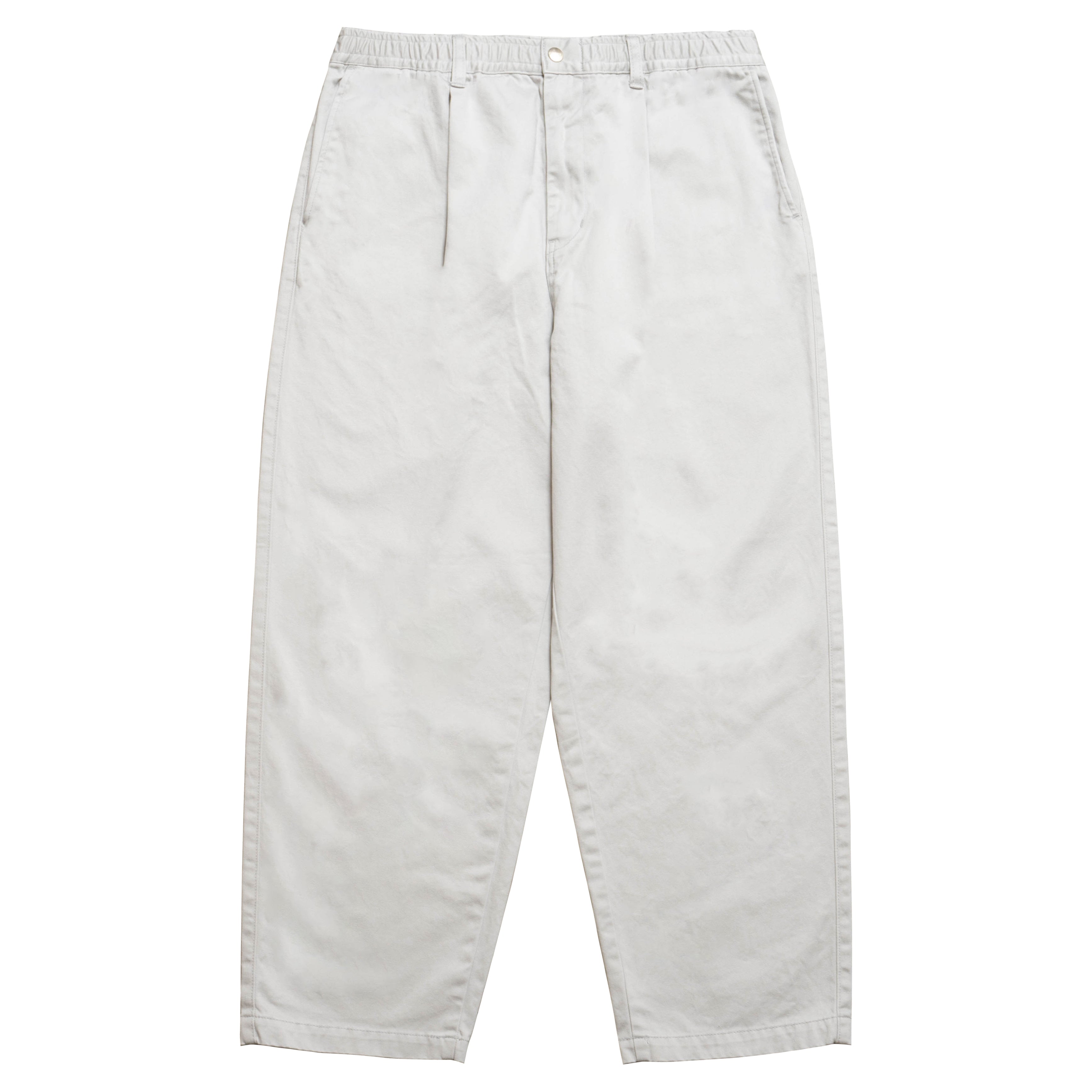 CC Baggy Cotton Twill Easy Trousers - Mushroom – CUP AND CONE