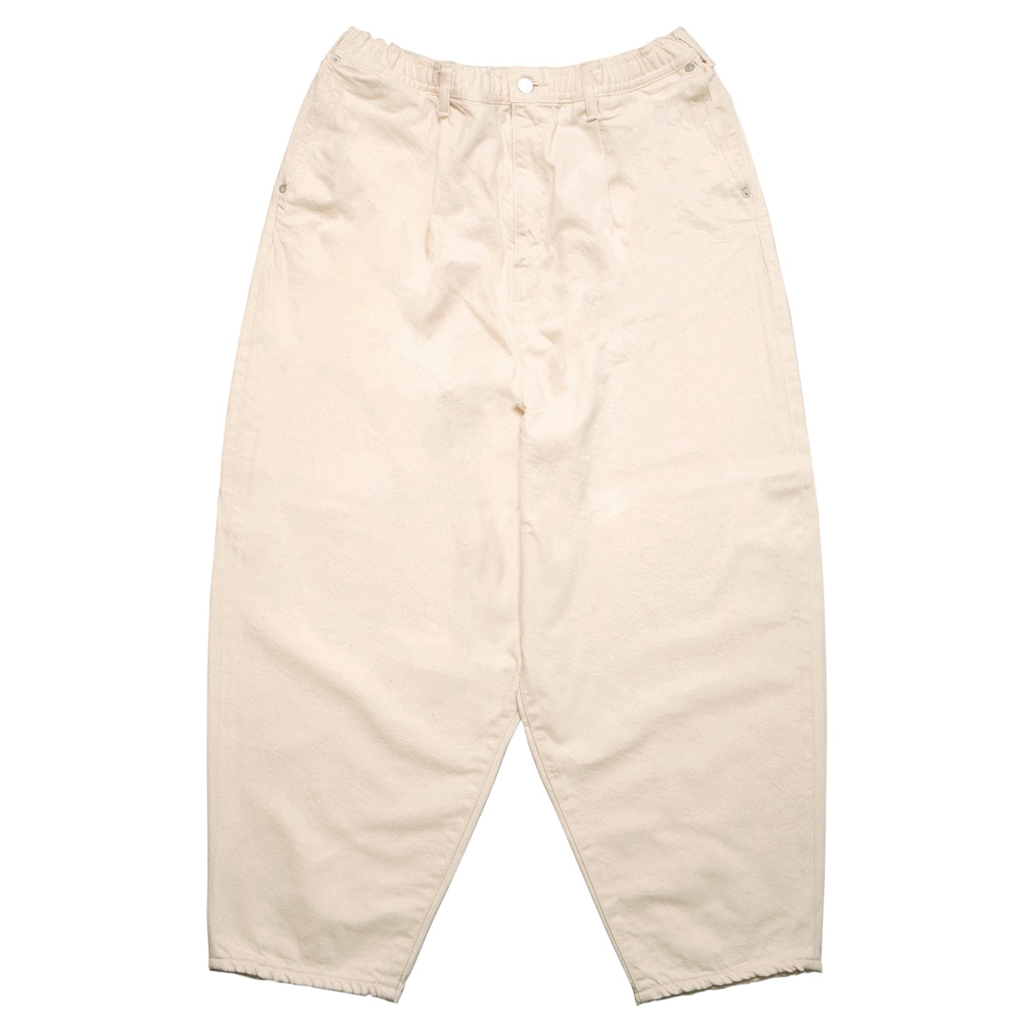 Blue Label Super Loose Denim Easy Pants - Natural
