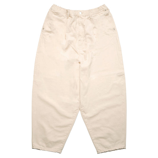 Blue Label Super Loose Denim Easy Pants - Natural