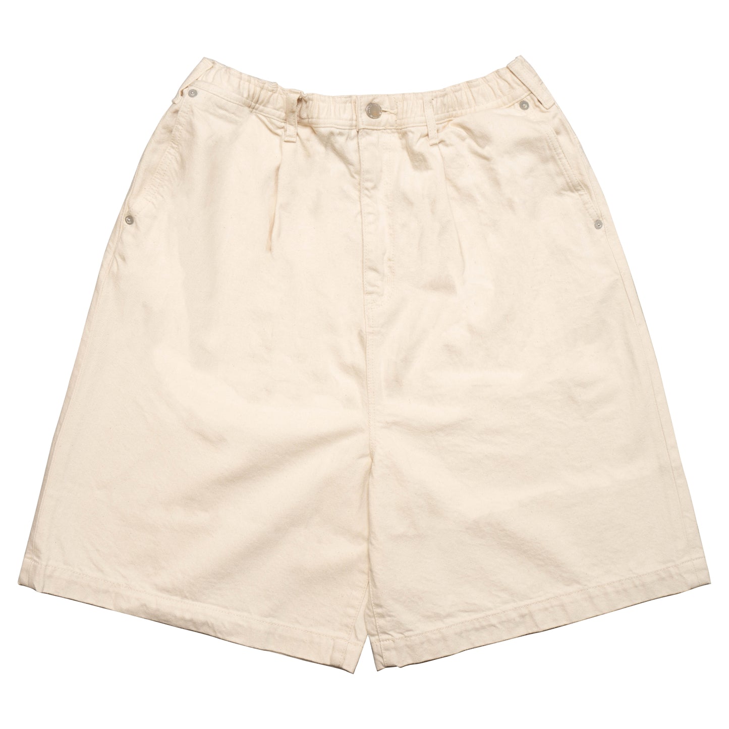 Blue Label Super Loose Denim Easy Shorts - Natural