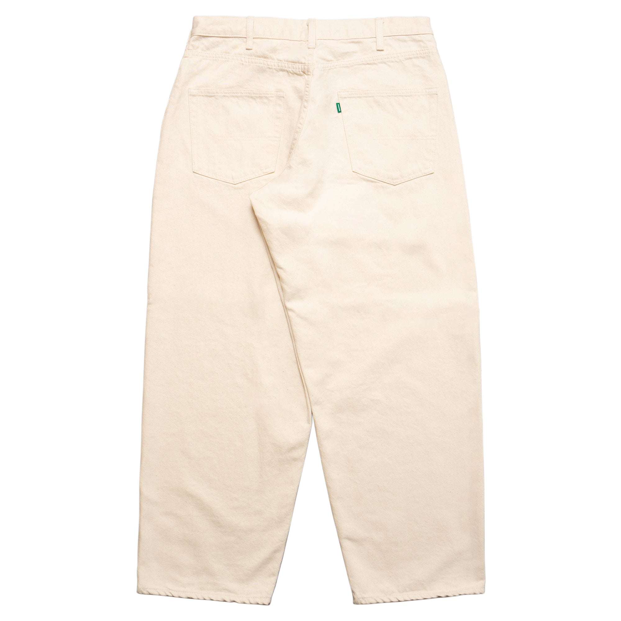 cup and cone バギーデニム　ナチュラル　35×29 Basic Denim Pants - Natural – CUP AND CONE