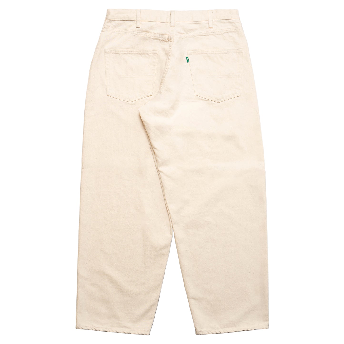 Green Label Basic Denim Pants - Natural