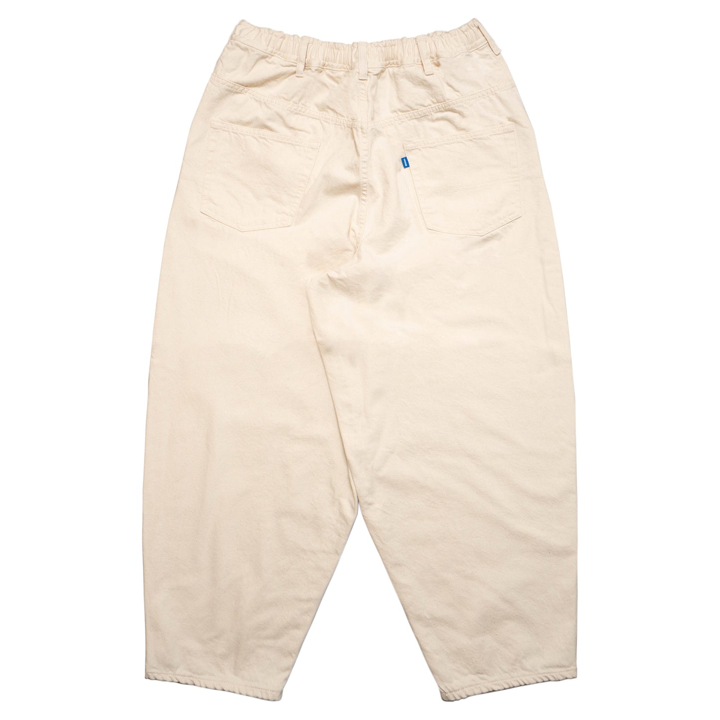 Blue Label Super Loose Denim Easy Pants - Natural