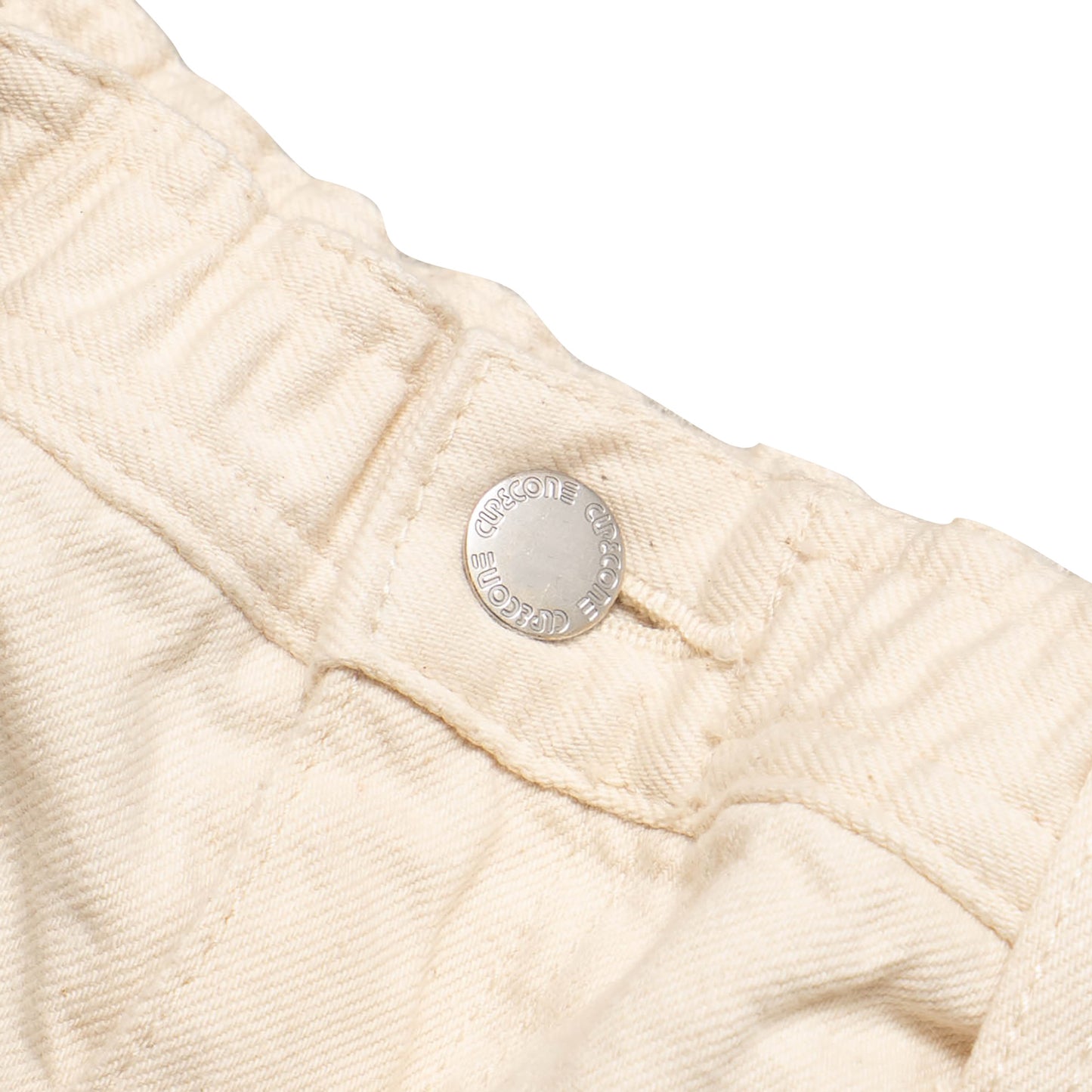 Blue Label Super Loose Denim Easy Shorts - Natural