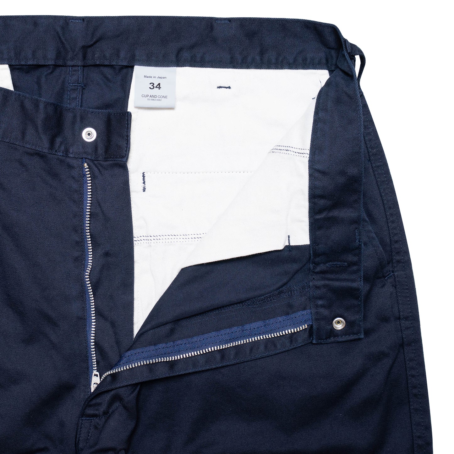 Green Label Basic Chino Pants - Navy