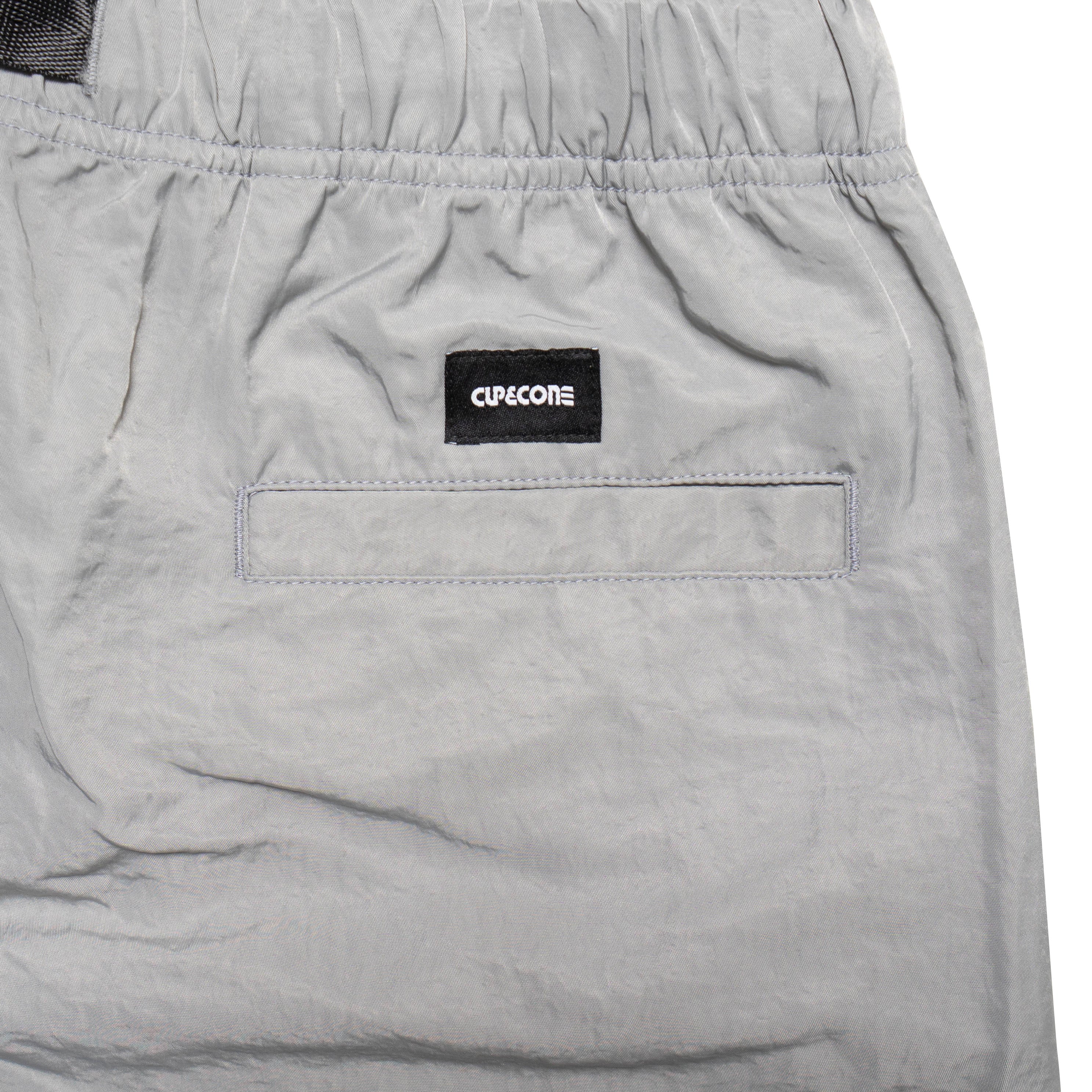 新作 Nylon Twill Desk Work Long Shorts 黒 Nylon Twill Desk Work Long Shorts - Silver – CUP AND CONE