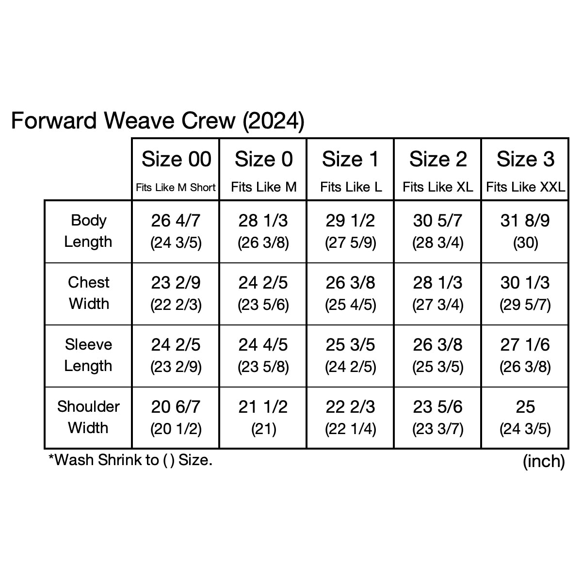 Forward Weave Crew - Ash