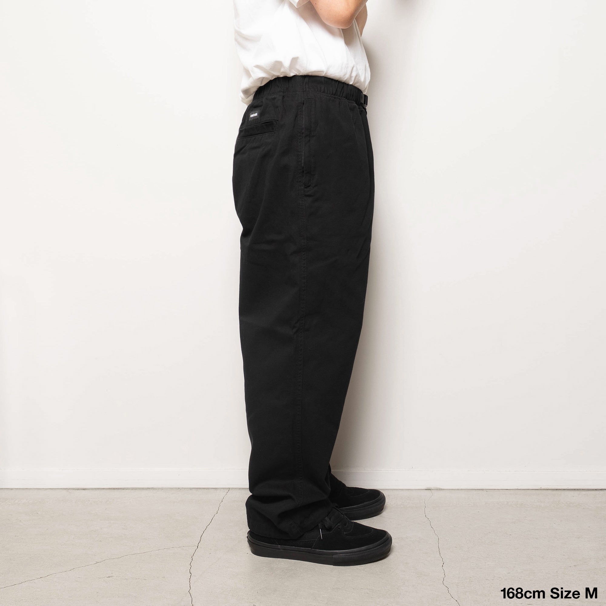 パンツ CUP AND CONE Desk Work Pants M Black Desk Work Pants - Black – CUP AND CONE