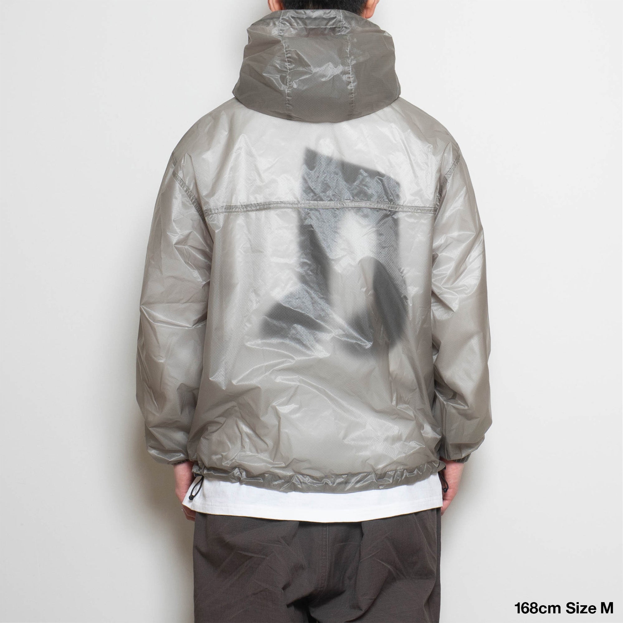 CUP AND CONE Trans ShellとSleeve Tee Trans Shell - Smoke – CUP AND CONE