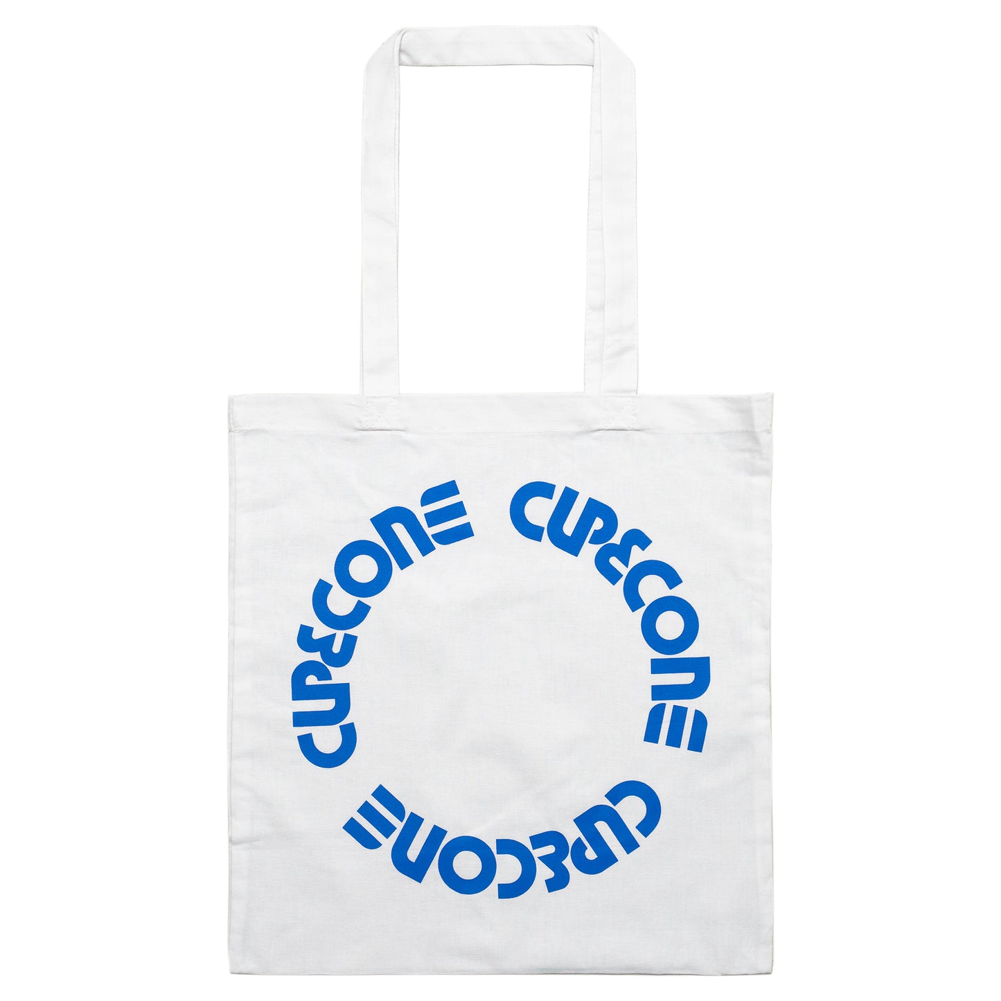 Circle Logo Tote - White