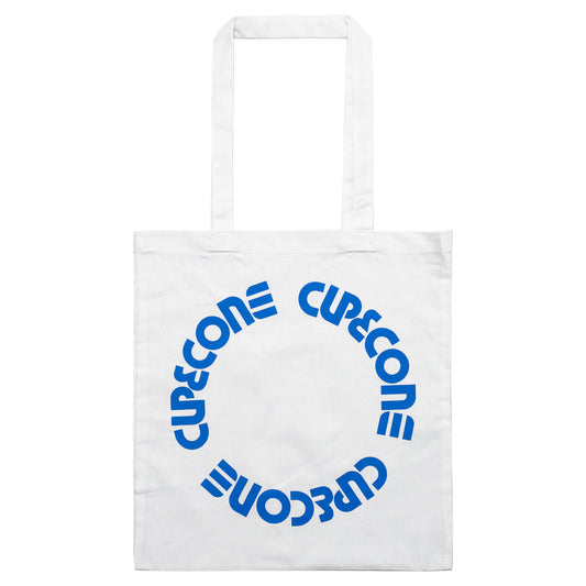 Circle Logo Tote - White