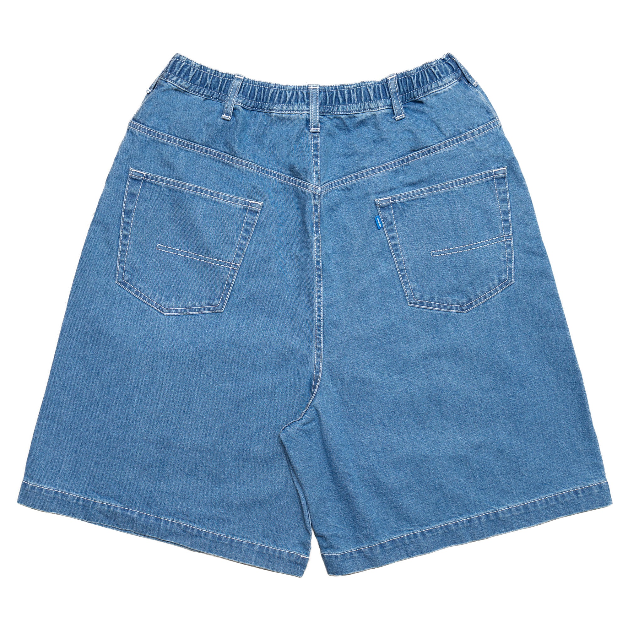 Super Loose Denim Easy Shorts - Washed Indigo – CUP AND CONE