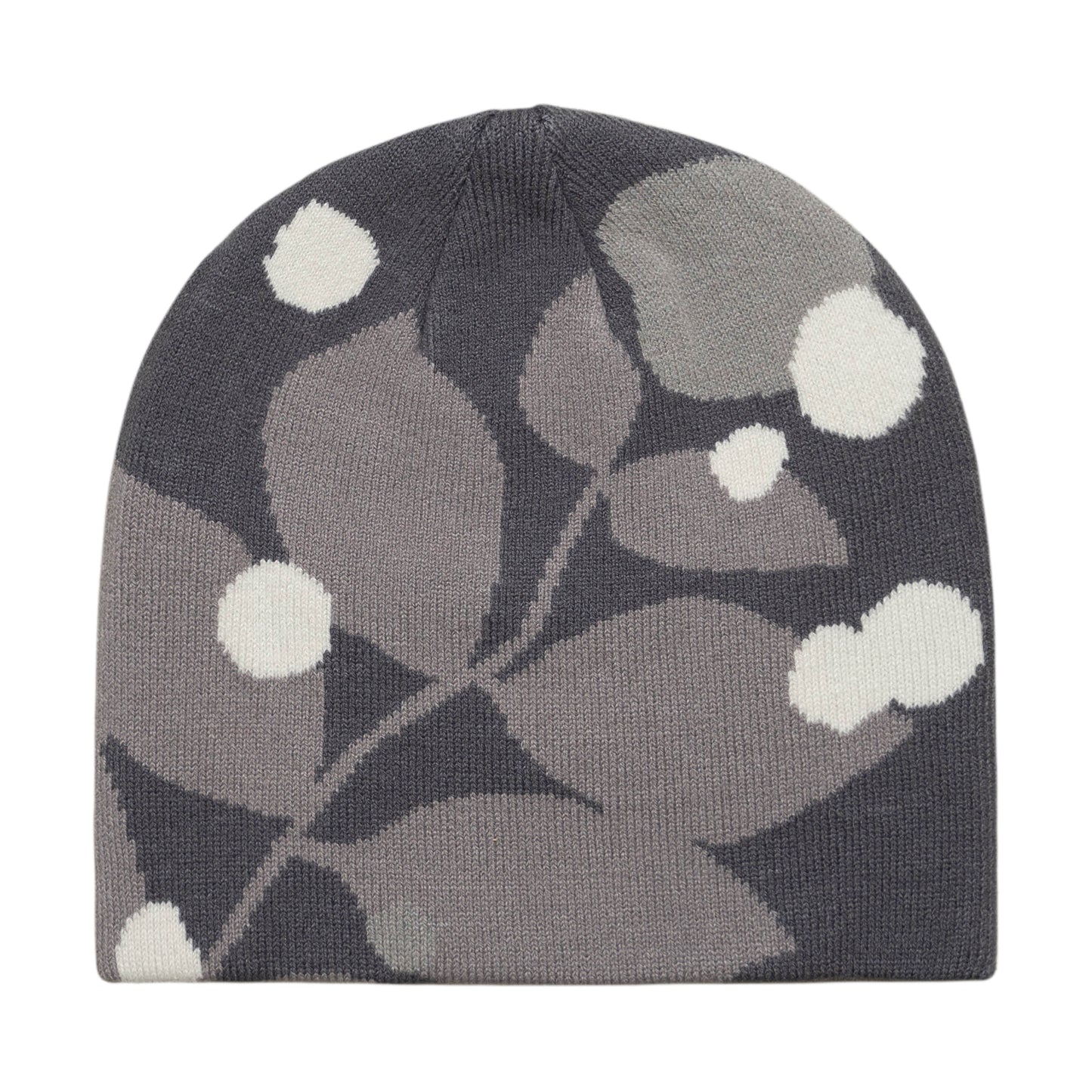 Zo Leaf Beanie - Charcoal