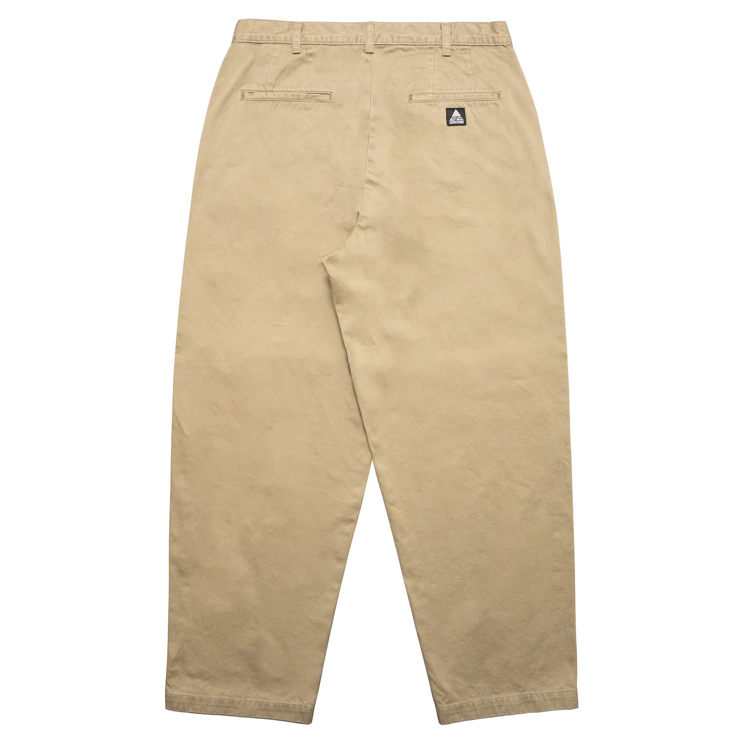 CC Baggy Cotton Twill Trousers - Beige