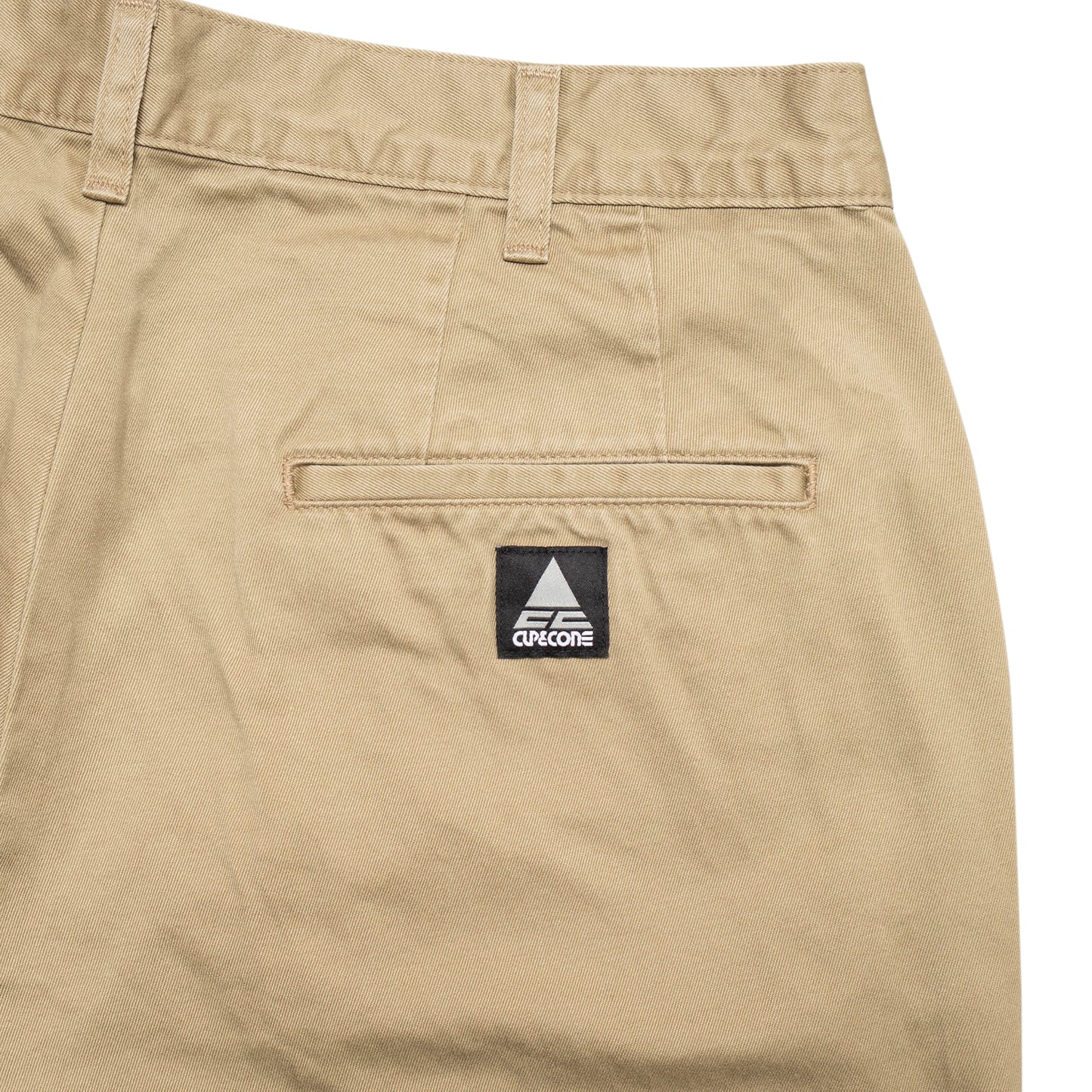 CC Baggy Cotton Twill Trousers - Beige