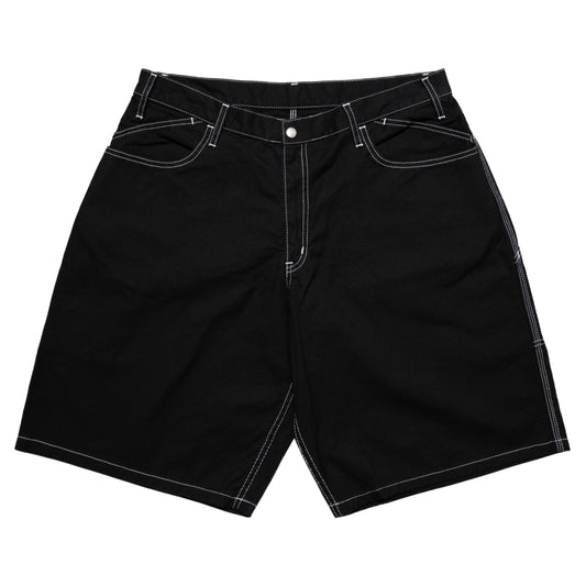 CC Baggy Cotton Canvas Painter Shorts - Black
