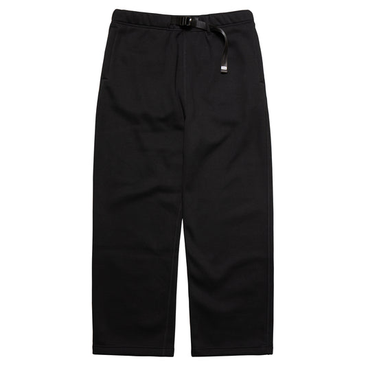 Bonded Fleece Desk Work Pants - Black