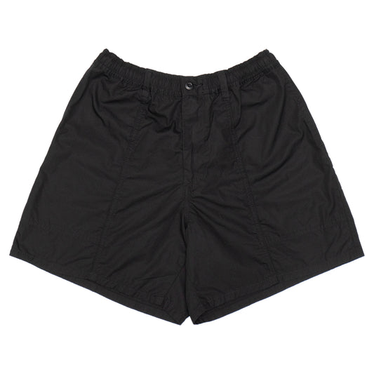 Light Cotton Baggy Shorts - Black