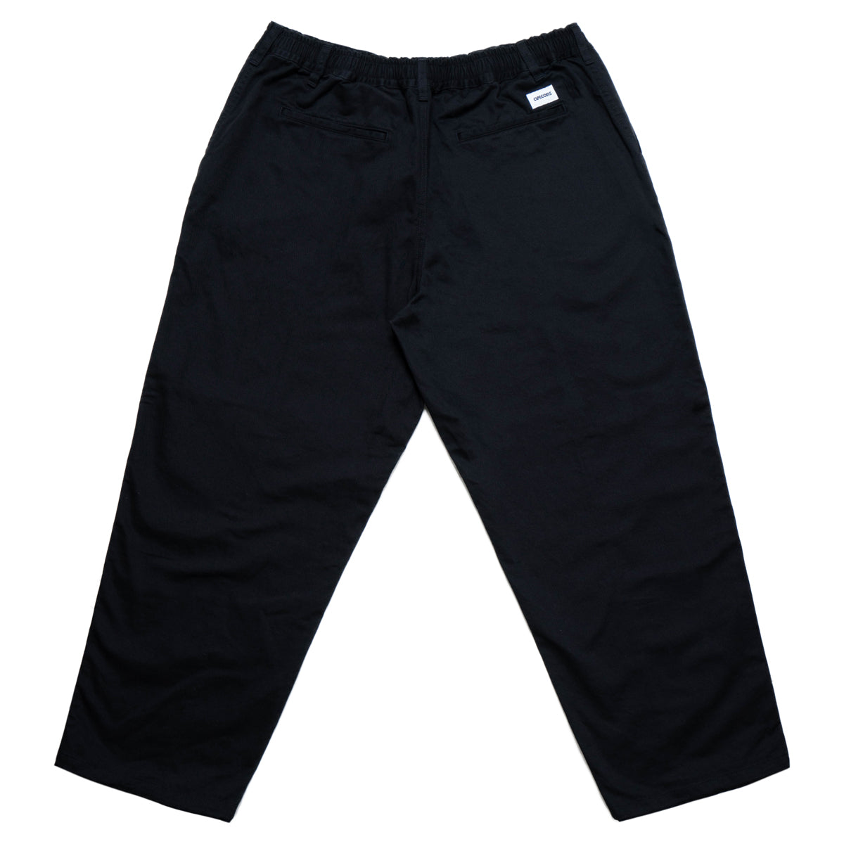 SALE] Cotton Twill Baggy Pants - Black – CUP AND CONE