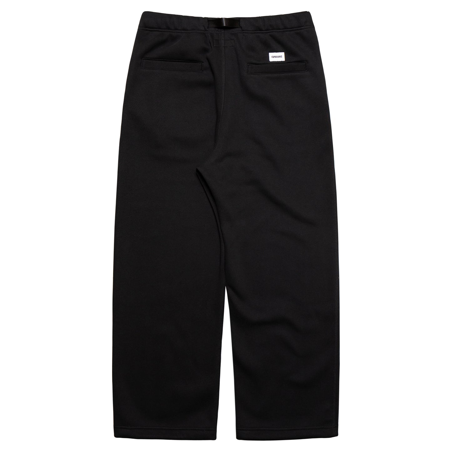 Bonded Fleece Desk Work Pants - Black