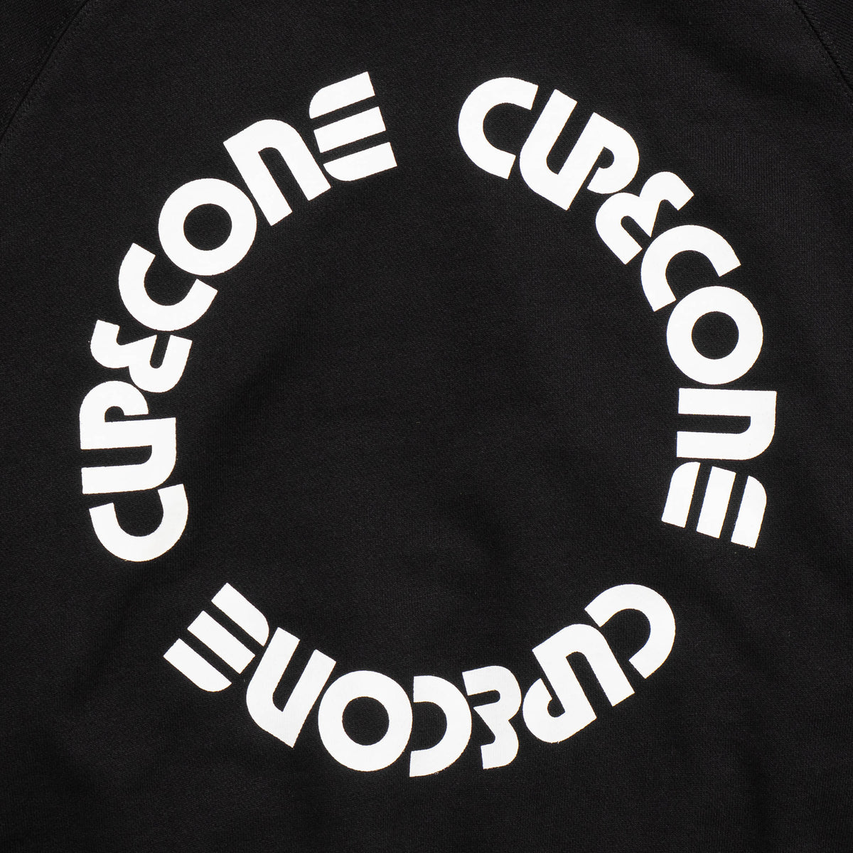 Circle Logo Hoodie - Black