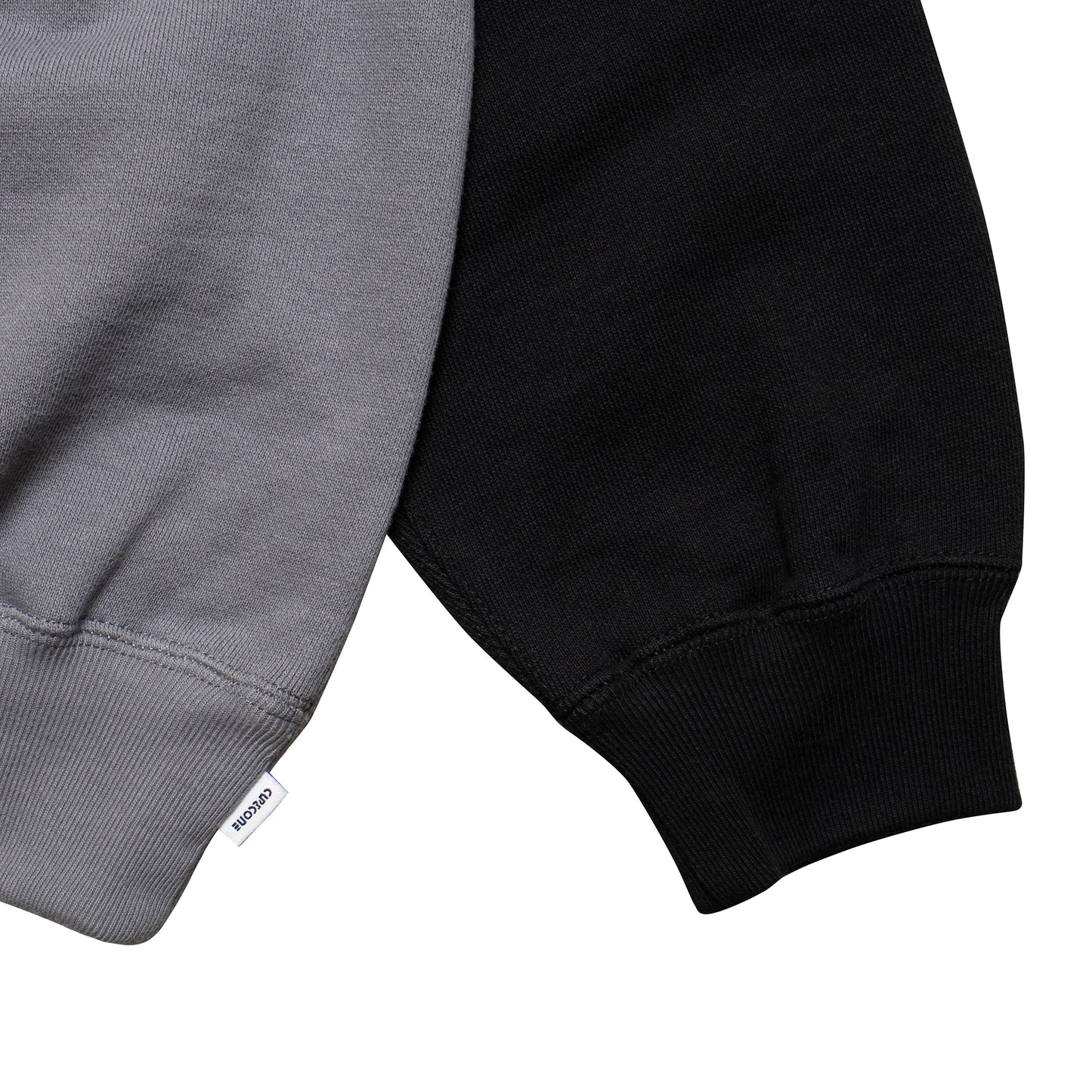 Color Block Crewneck - Black