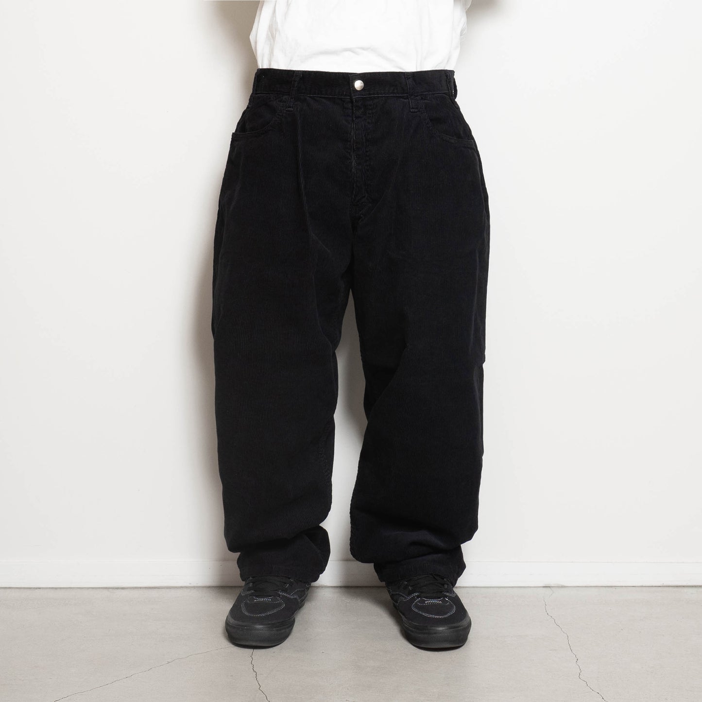 CC Baggy Corduroy Jeans - Black