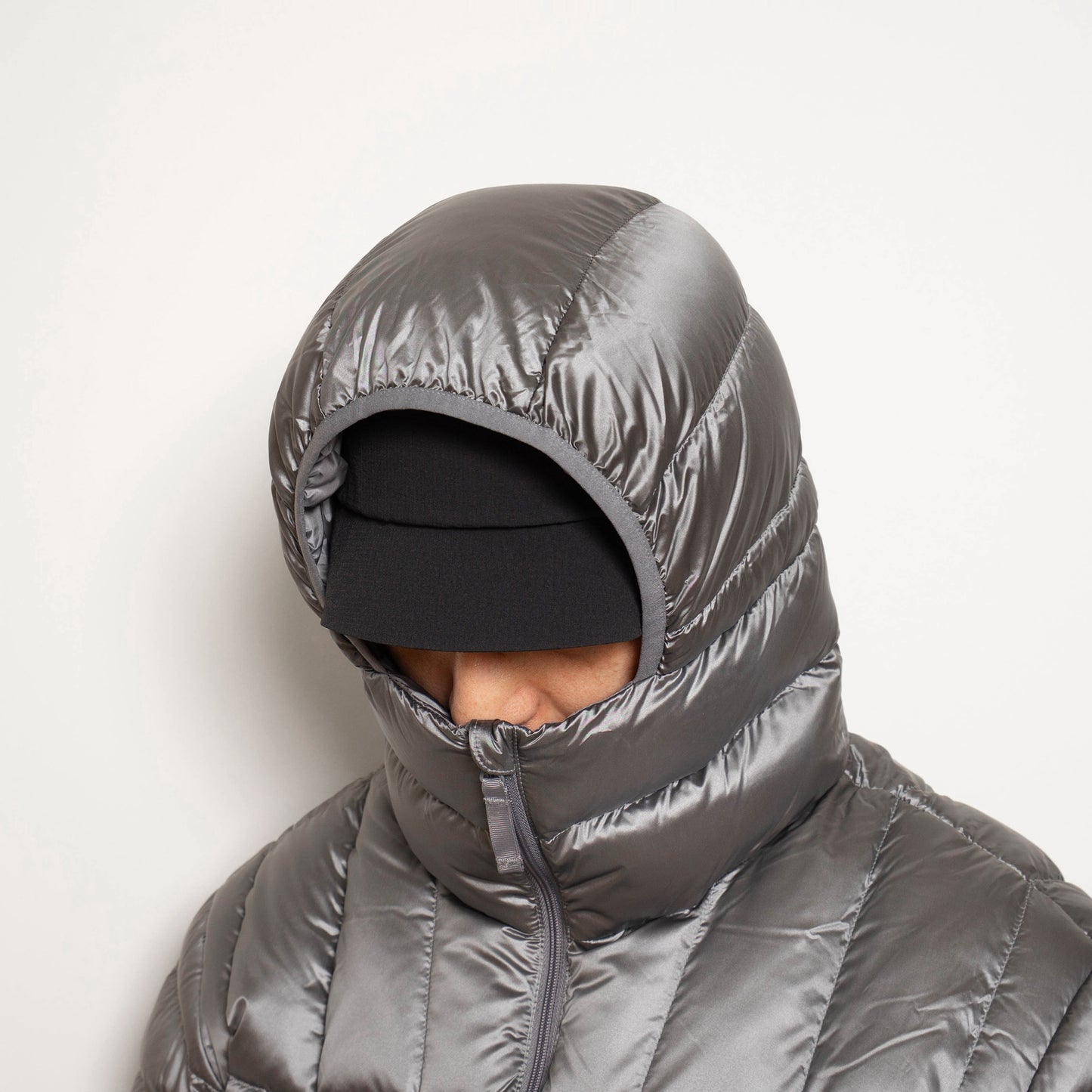 Stretch Nylon Tube Hat - Black