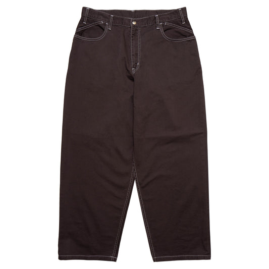 CC Baggy Cotton Drill Jeans - Coffee