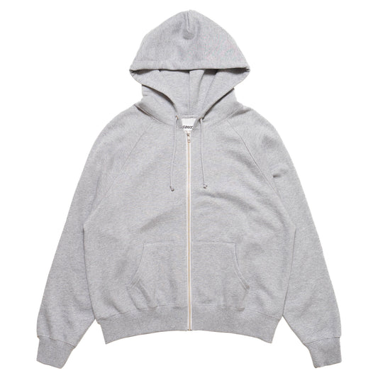 Zip Hoodie - Grey