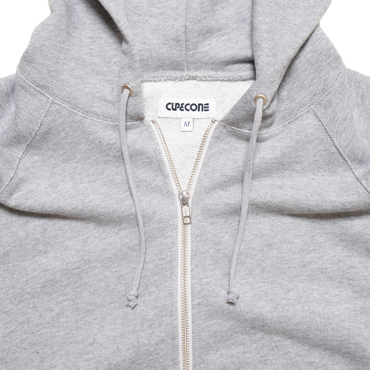 Zip Hoodie - Grey