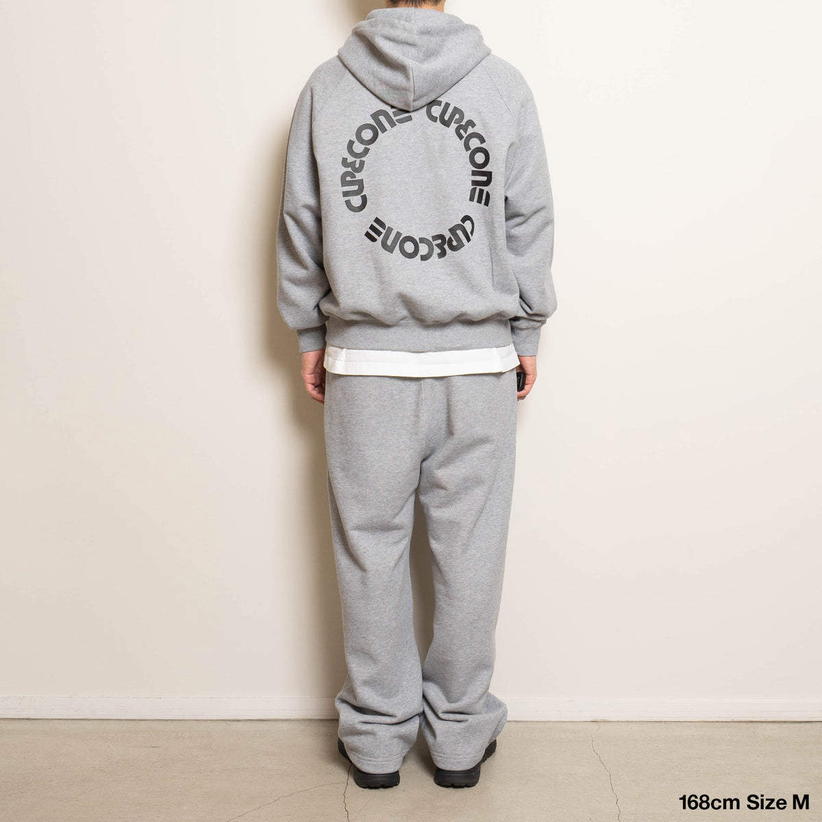 Circle Logo Hoodie - Grey